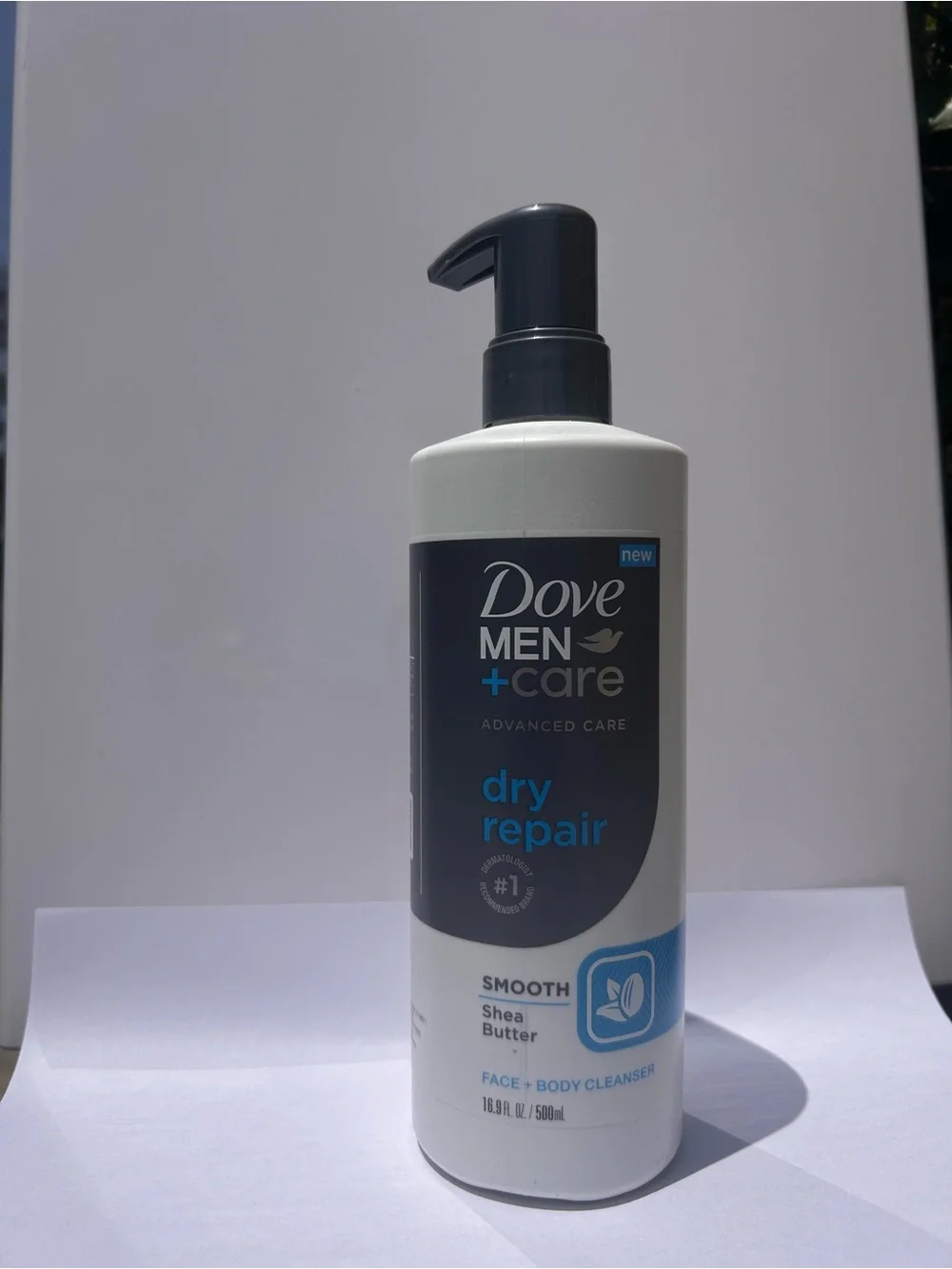 Dove Men+Care Dry Repair Face & Body Cleanser - White/Gray
